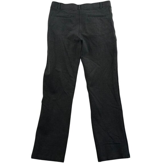 Quince Women Pants Medium Petite Straight Leg Petite Pull On Stretch Gray Casual - Picture 2 of 13